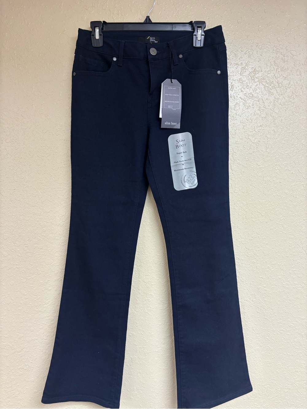 ROMWE Dark Navy Flared Jeans for Women